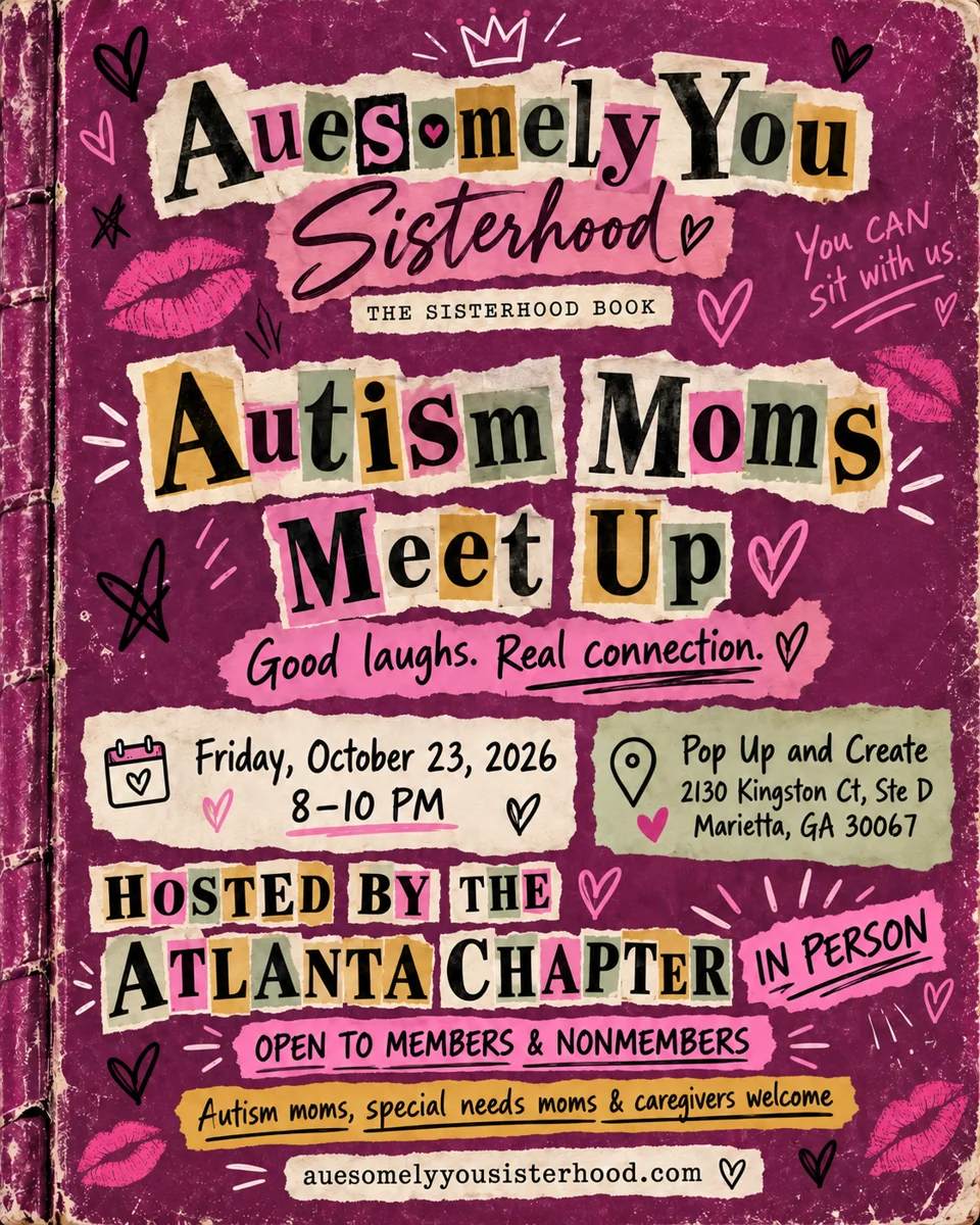 Sisterhood Sessions™: Between the Pages original October 2026 event flyer